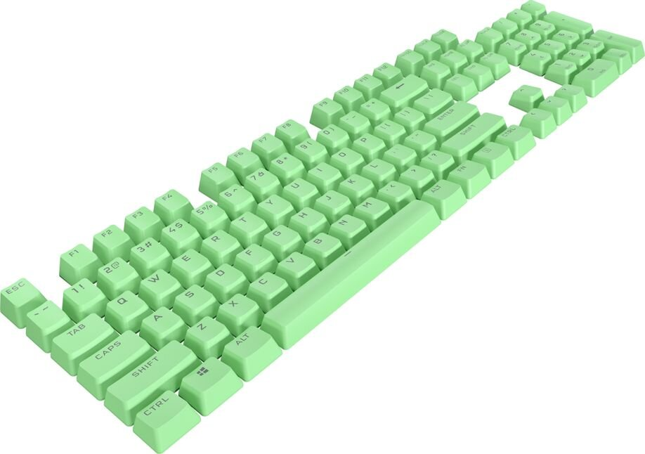 Nakładki na klawisze CORSAIR PBT Double-shot Pro Keycaps Mięta