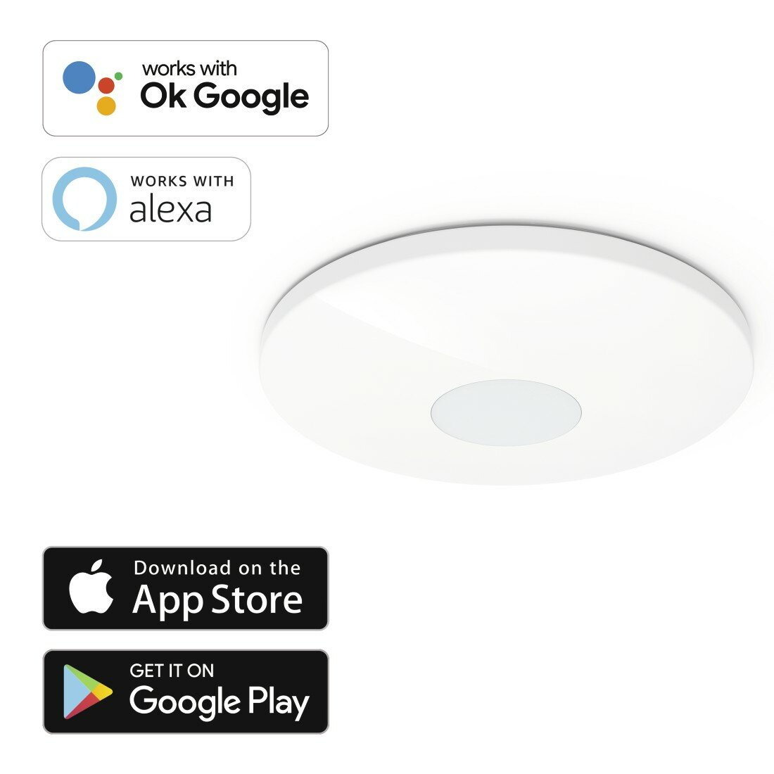 Lampa sufitowa HAMA Big WiFi okrągła 50cm