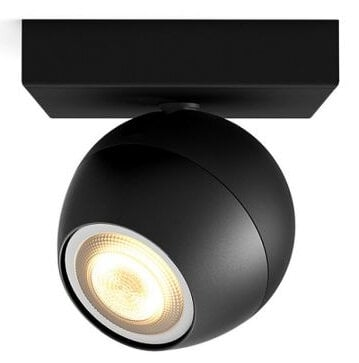 Kinkiet PHILIPS HUE White ambiance Buckram (czarny) + regulator przyciemniania
