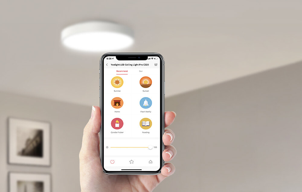 Inteligentna lampa sufitowa YEELIGHT Ceiling Light Pro 320 Biały YLXD76YL