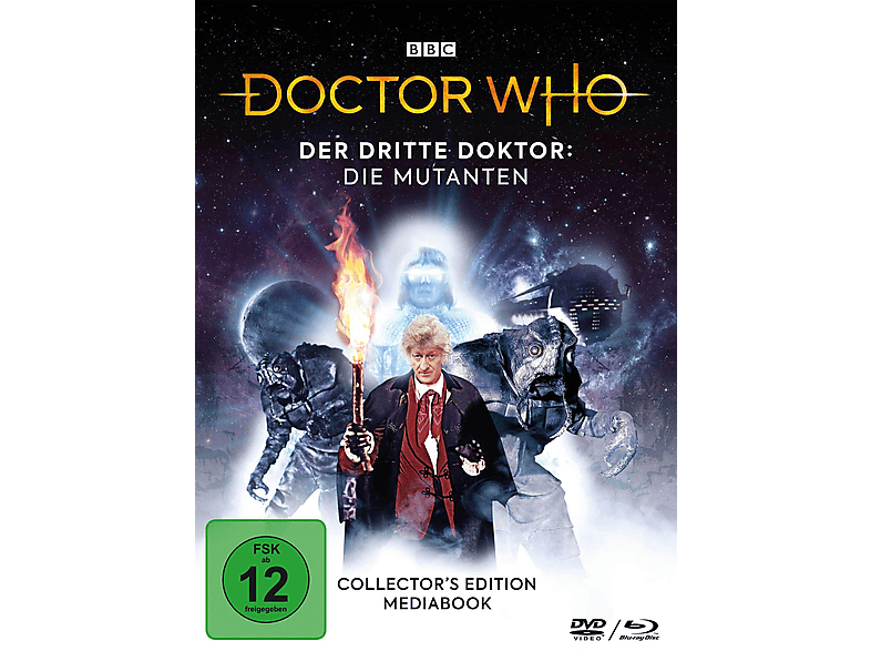 Doctor Who Der dritte Doctor Die Mutanten Bluray + DVD auf Bluray