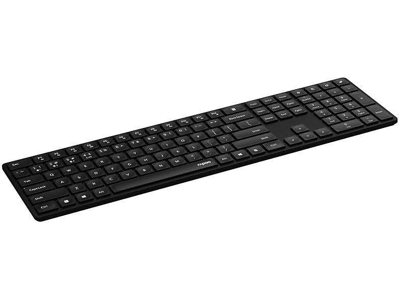 Klawiatura bezprzewodowa RAPOO E8020M Czarny – zdjęcie 2