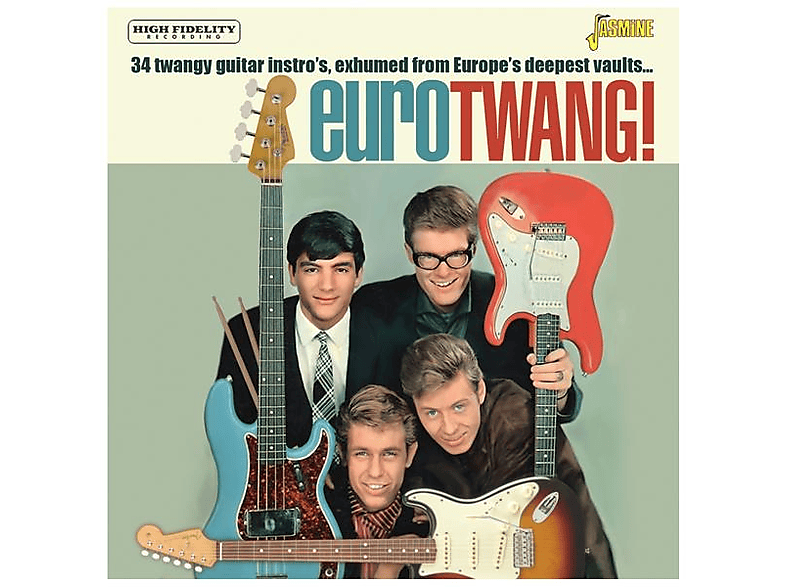 VARIOUS - Eurotwang! - 34 Twangy Guitar Instro\'s, Exhumed Fr  - (CD)