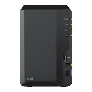 SYNOLOGY DS223 - NAS DiskStation (HDD, 8 TB, Noir)