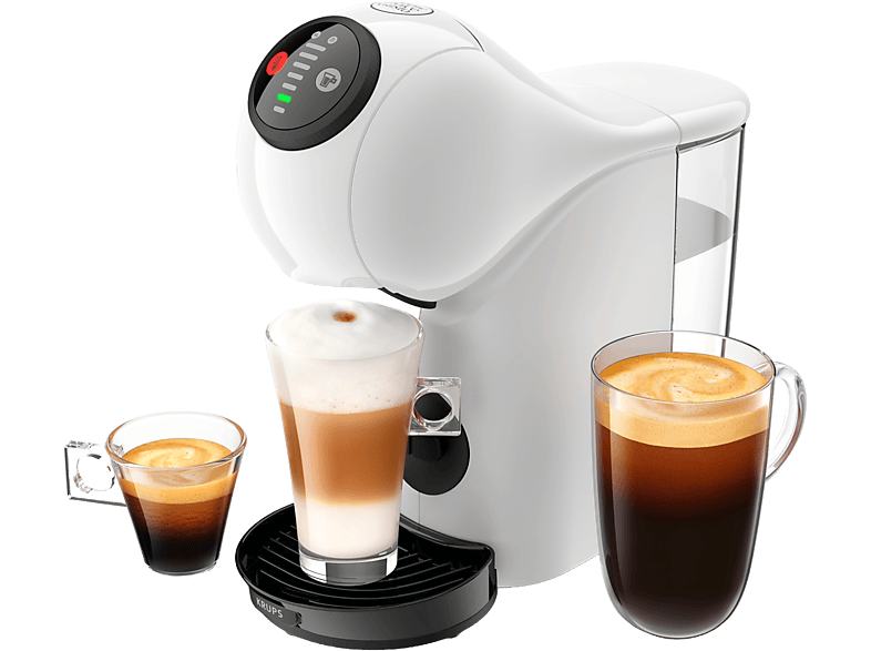 Cafeteras express de cápsula Compatible con Dolce Gusto Krups Nescafe Dolce  Gusto KP1208 Mini Me 0.8L - Negro/Gris