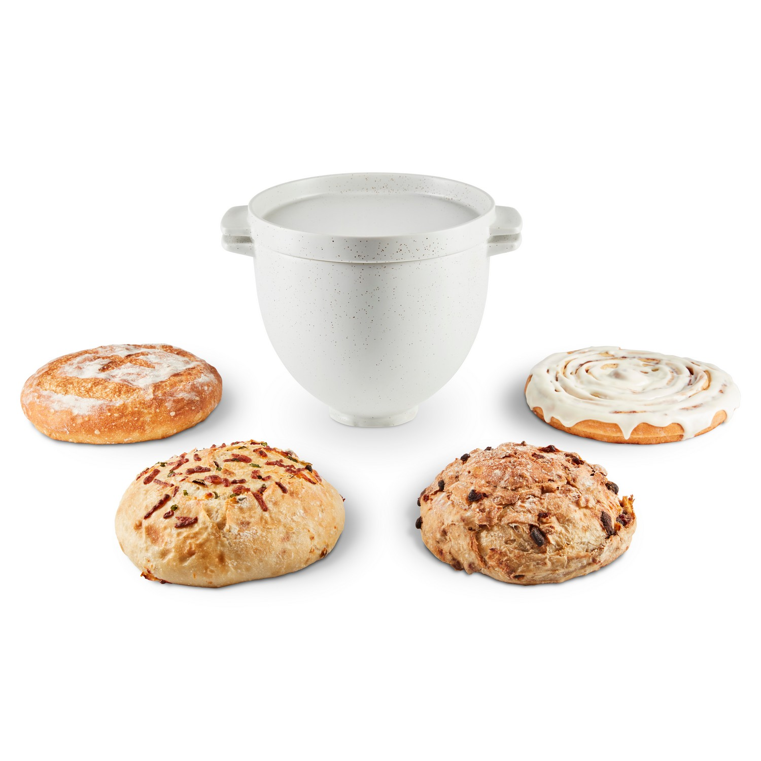 KITCHENAID Bol à pain en céramique pour robot de cuisine (5KSM2CB5BGS)