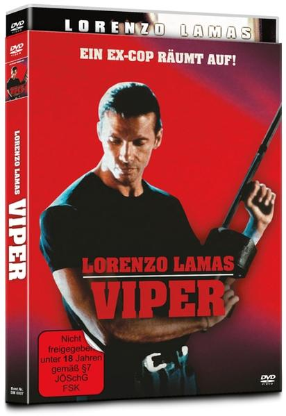 DVD-Hülle mit einem Mann, der eine Metallstange hält, rotem Hintergrund und Text auf Deutsch.