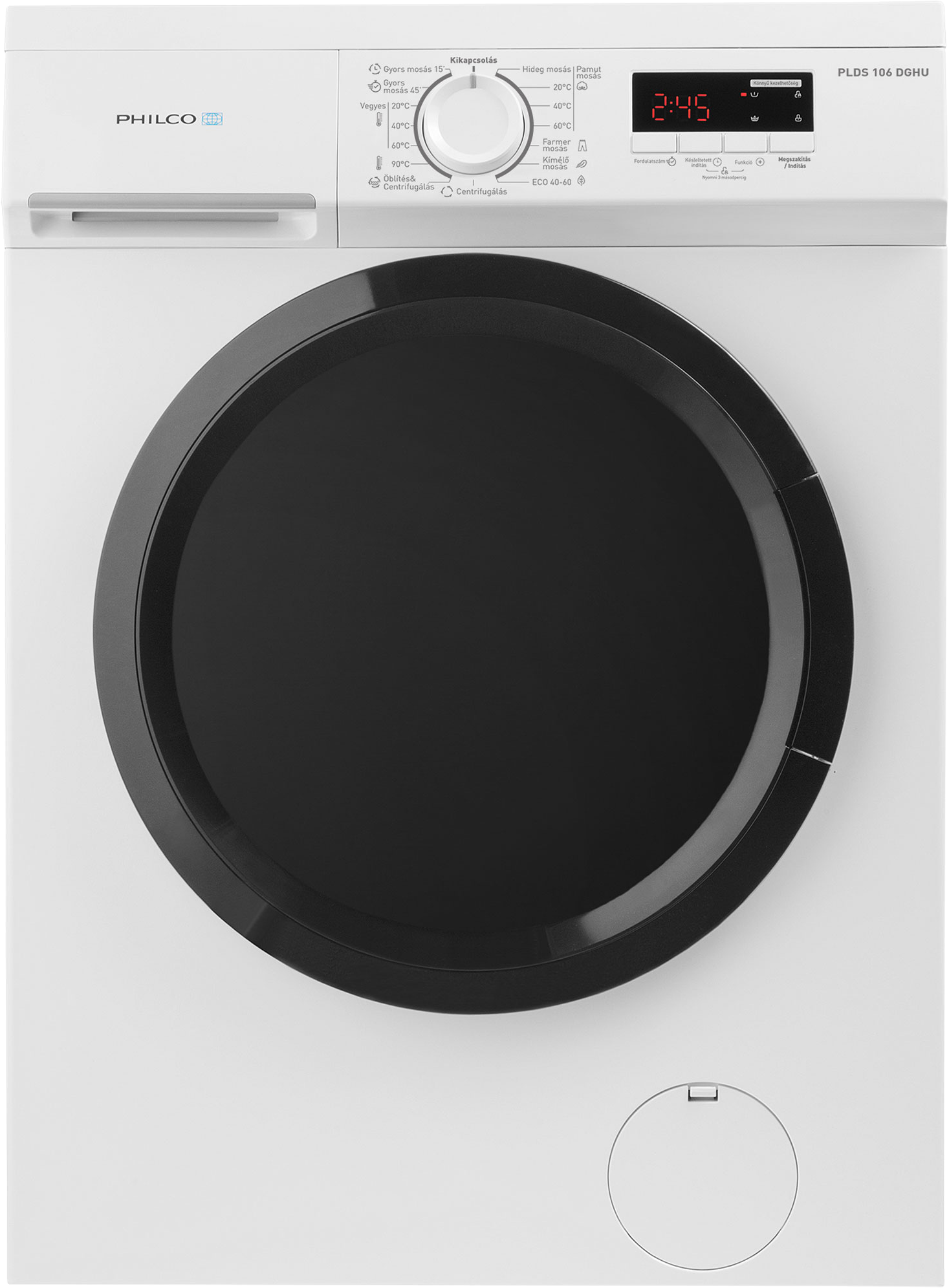 PHILCO PLDS 106 DGHU Elöltöltős mosógép