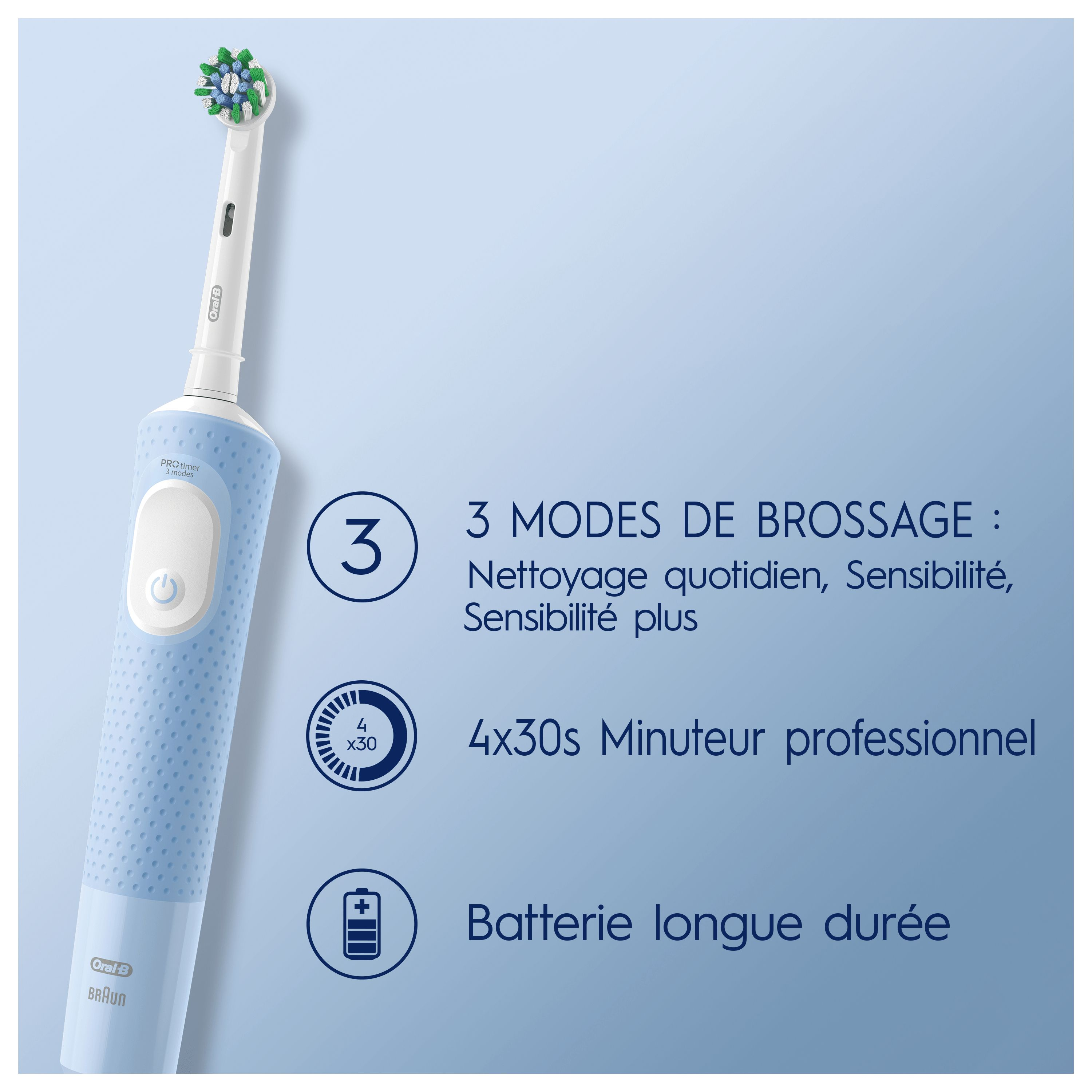 ORAL B Brosse à dents électrique Vitality