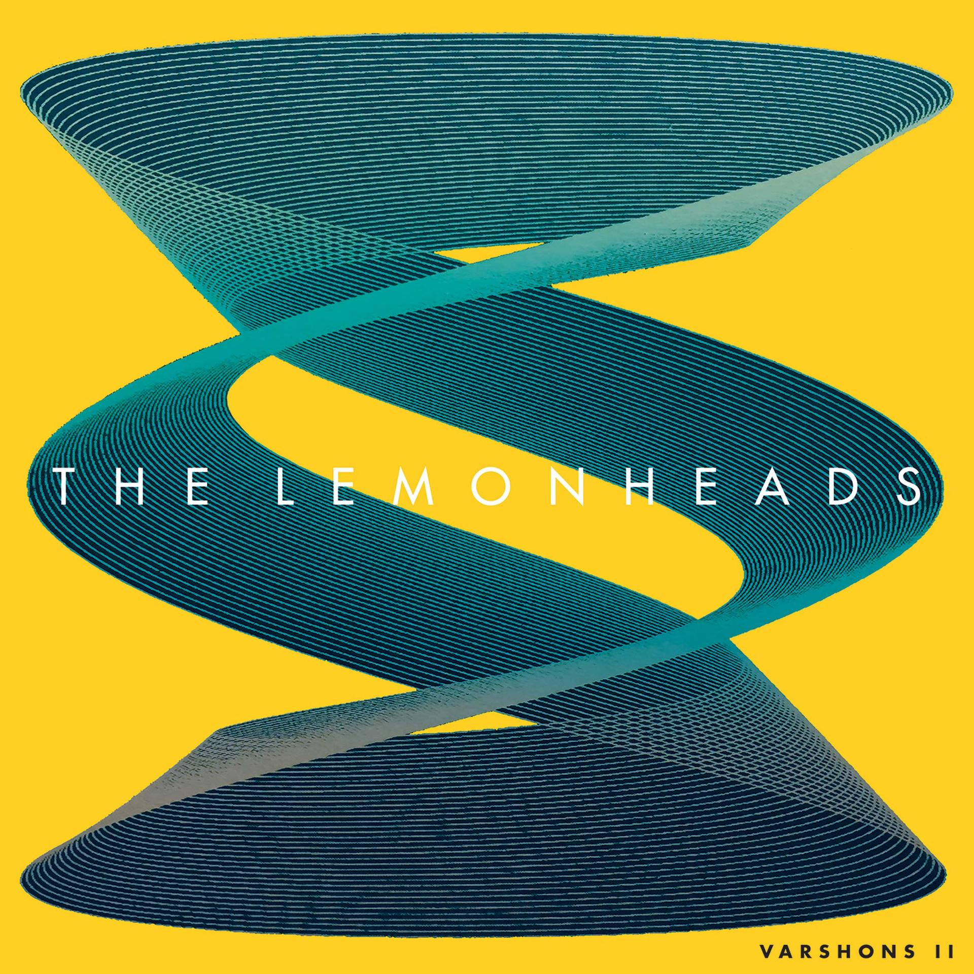 Albumcover des Lemonheads-Albums. Die Albumkunst ist abstrakt mit blauen und gelben Farben.