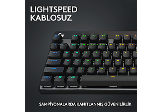 LOGITECH G PRO X TKL LIGHTSPEED Kablosuz Oyuncu Klavyesi (İNG Tuş Dizimi) Tactile - Siyah_2