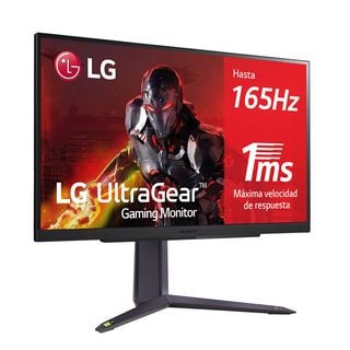 Monitor gaming - LG 27GR75Q, 27", QHD, 1 ms, 165 Hz, HDMI x2, DisplayPort 1.4, Negro