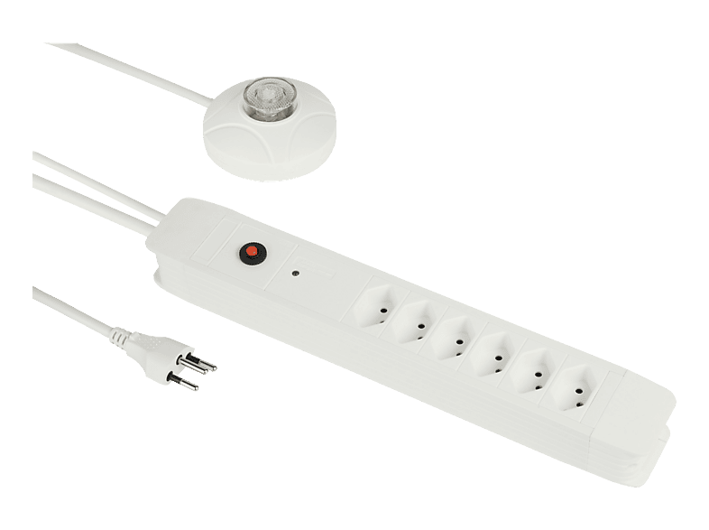 SCHOENENBERGER 803.6WS - Steckdosenleiste (Weiss)