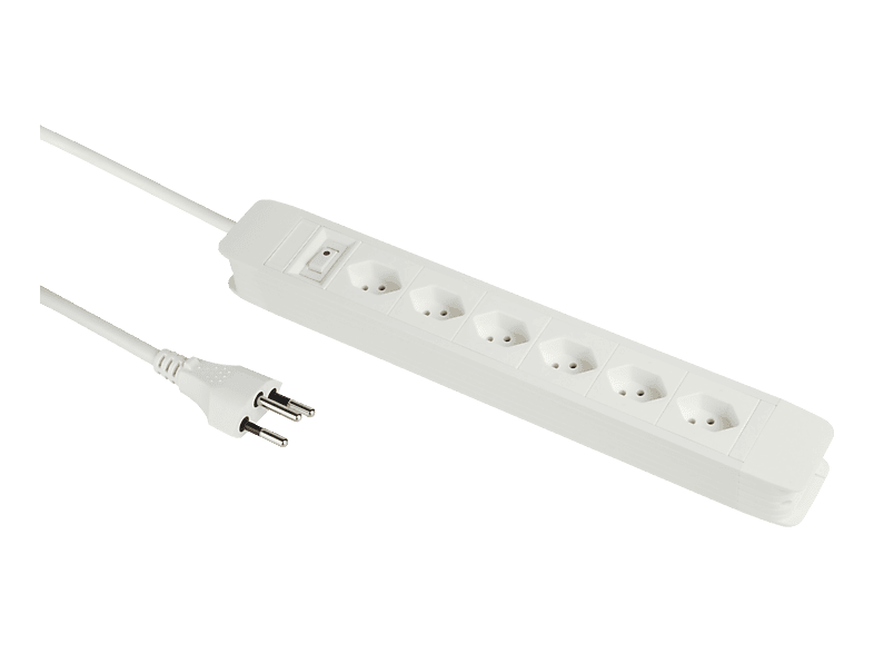 SCHOENENBERGER 805.6.5WS - Steckdosenleiste (Weiss)