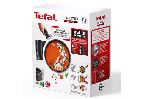 Tefal - Ingenio Unlimited Set De Poêles + Poignée Amovible 16/18/20cm -  L1509102