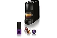 Cafetera de cápsulas - Nespresso® Krups XN1108 Essenza Mini, 1310 W, 19 Bar, 0.6 L, Calentamiento en 25 s, Apagado automático, Negro