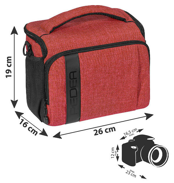 Torba PEDEA Fashion XL Czerwony