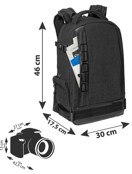 Plecak PEDEA Fashion Czarny