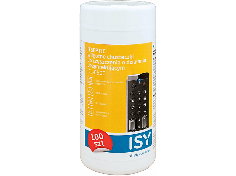 Chusteczki czyszczące ISY ICL-6500-Zdjęcie-0