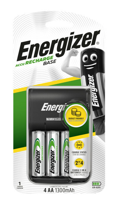 Ładowarka + akumulatory ENERGIZER Base Uniwersal + 4AA 1300 mAh