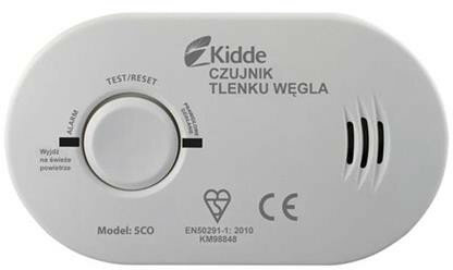 Czujnik tlenku węgla DPM KID-5CO Biały