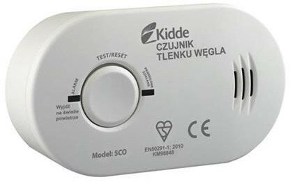 Czujnik tlenku węgla DPM KID-5CO Biały