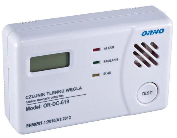 Czujnik tlenku węgla ORNO OR-DC-619