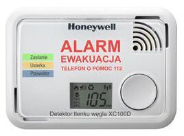 Czujnik tlenku węgla HONEYWELL XC100D z aplikacją