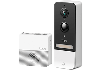 TP-LINK Tapo D230S1, 2K 5MP, İki Yönlü Konuşma, IP64, Renkli Gece Görüşü, Akıllı Görüntülü Kapı Zili