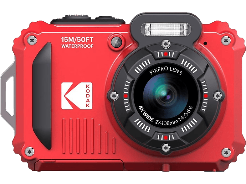 KODAK PixPro WPZ2 - Unterwasserkamera Rot
