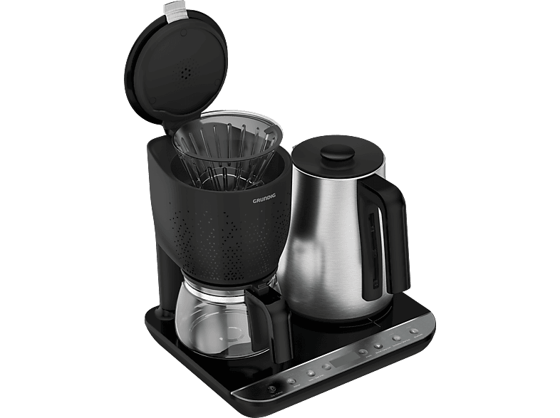 GRUNDIG CFM 7147 D (3 in 1) Kettle & Çay Makinesi & Filtre Kahve Makinesi Inox_1