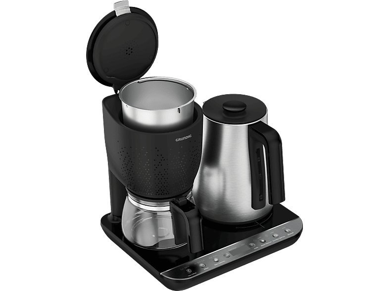 GRUNDIG CFM 7147 D (3 in 1) Kettle & Çay Makinesi & Filtre Kahve Makinesi Inox_2