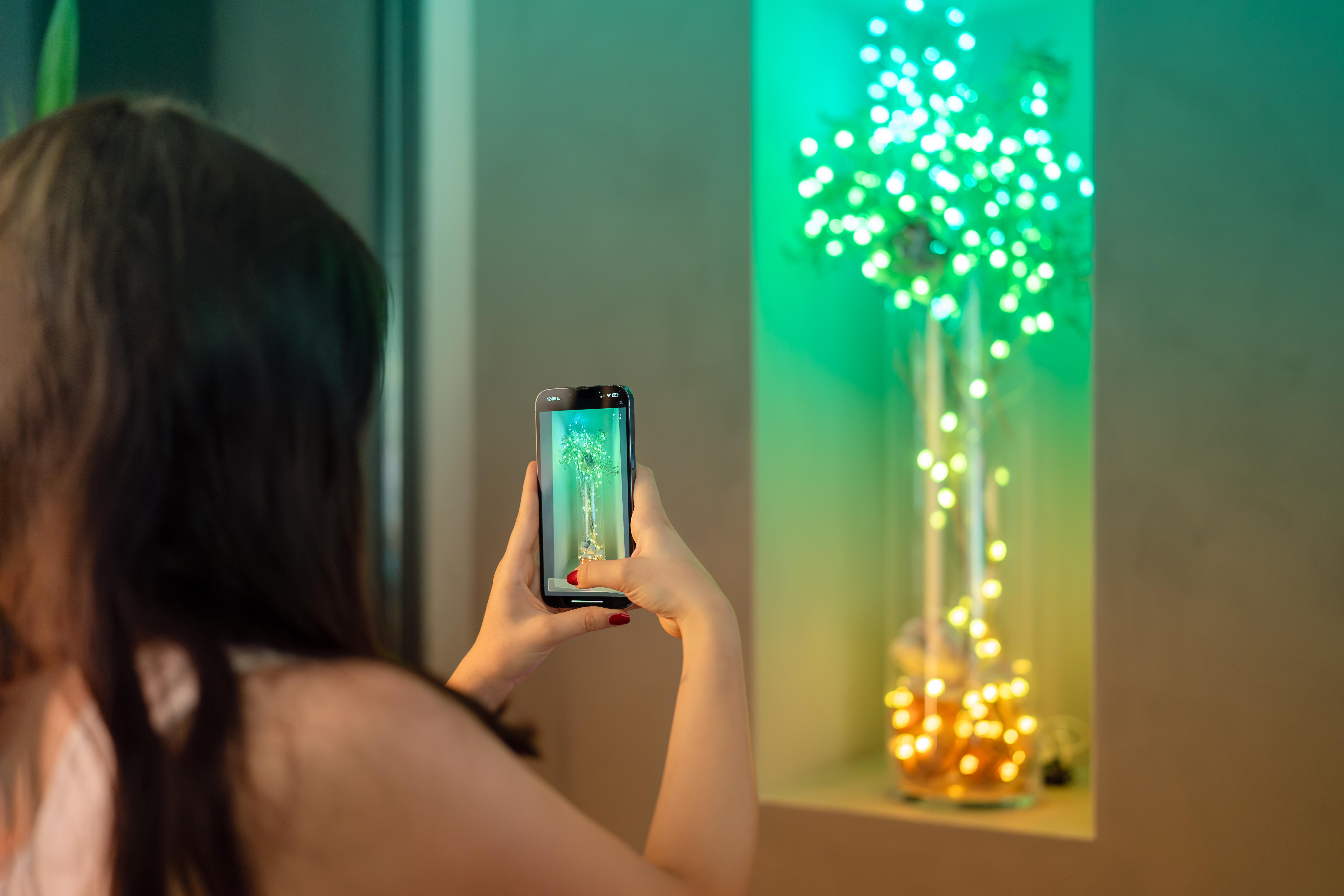 TWINKLY Candies Candles LED Lichterkette RGB 16 Mio. Farben