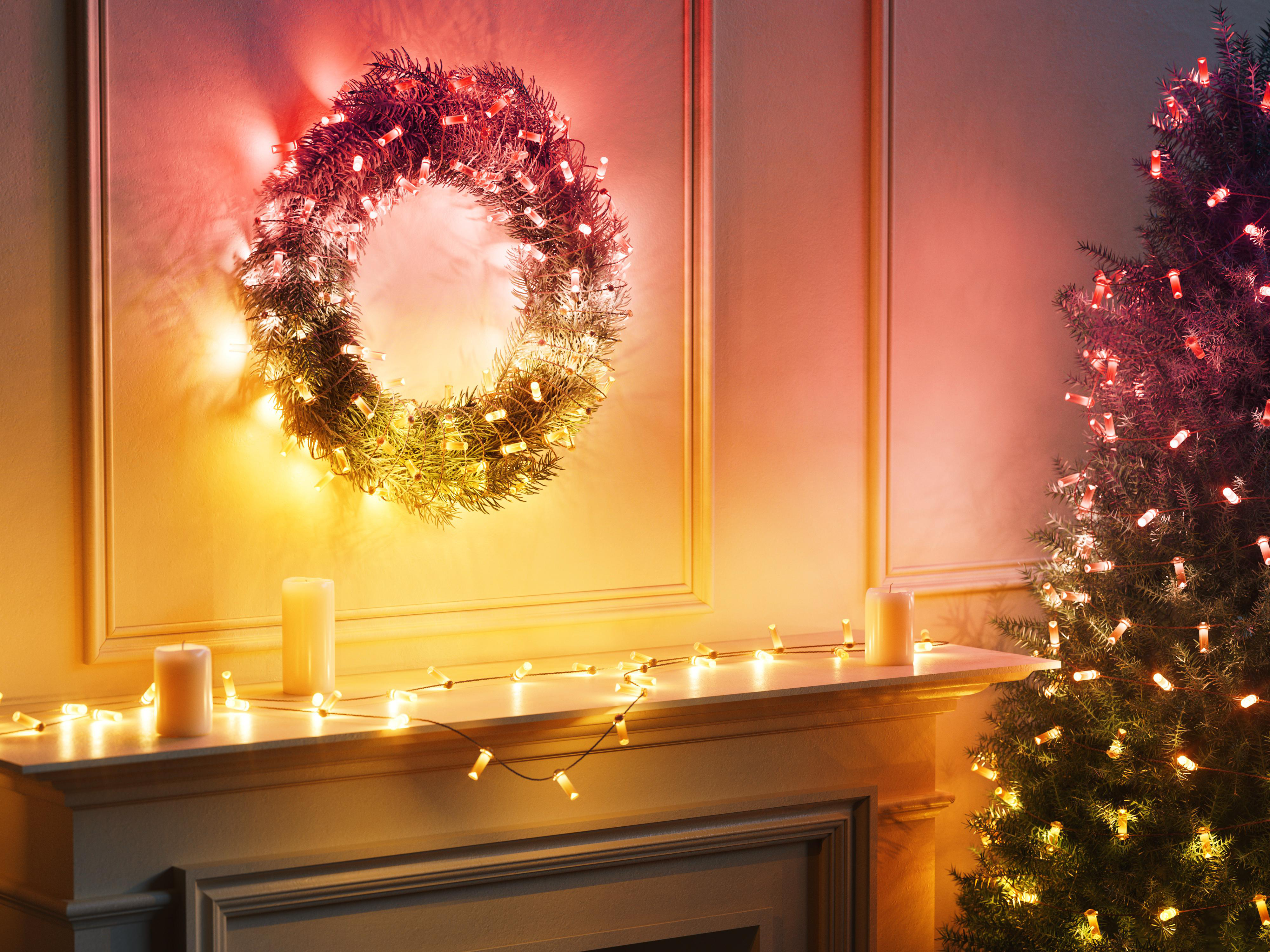 TWINKLY Candies Candles LED Lichterkette RGB 16 Mio. Farben