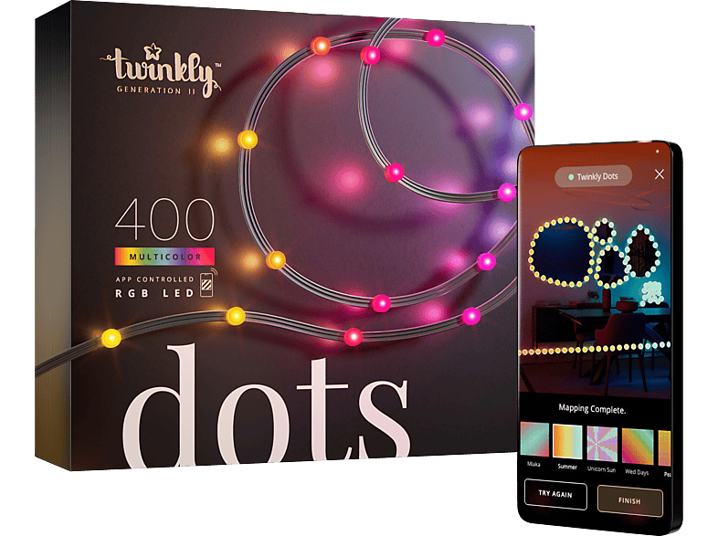 TWINKLY Dots LED Lichterkette RGB 16 Mio. Farben Lichterkette kaufen