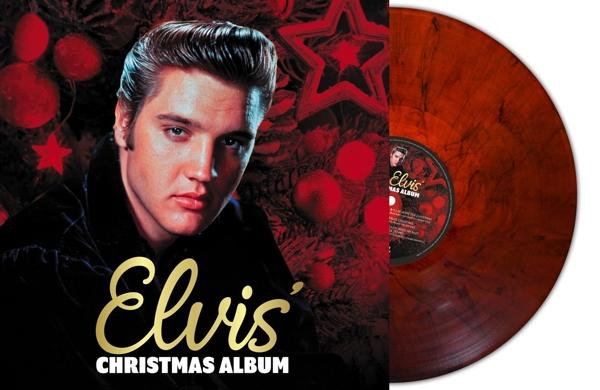 Vinyl) Marble - Album Elvis (LTD. Presley Christmas - Elvis\' Red (Vinyl)