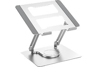 DAYTONA ZR104 Alüminyum Katlanabilir 360 Derece Dönen Laptop Macbook Standı Gümüş