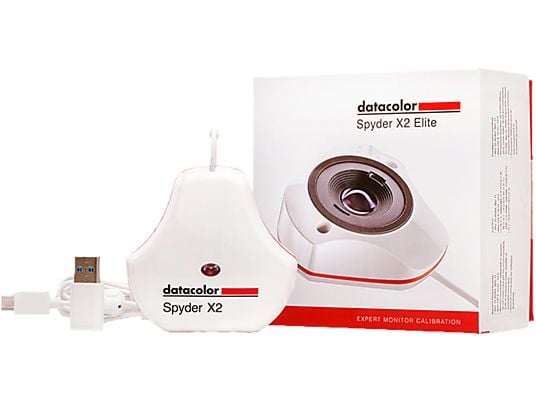 DATACOLOR Spyder X2 Elite - Kolorimeter (Weiss/Rot)