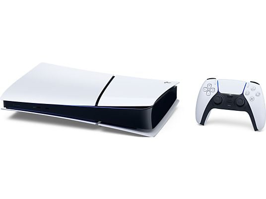 PlayStation 5 Slim - Digital Edition - Console de jeu - blanc/noir