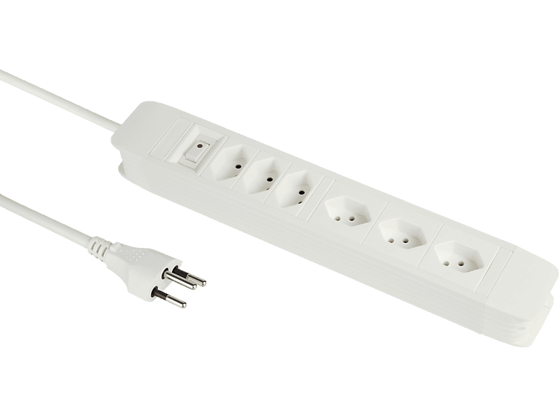SCHOENENBERGER 810.6.2WS - Steckdosenleiste (Weiss)