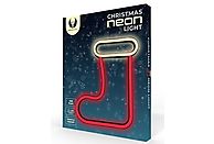 Neon FOREVER TF1 Christmas Skarpeta Biały-czerwony Bat + USB FLNE23