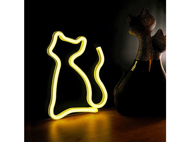 Neon FOREVER TF1 Kot Biały Bat + USB FLNEO3 – zdjęcie 2