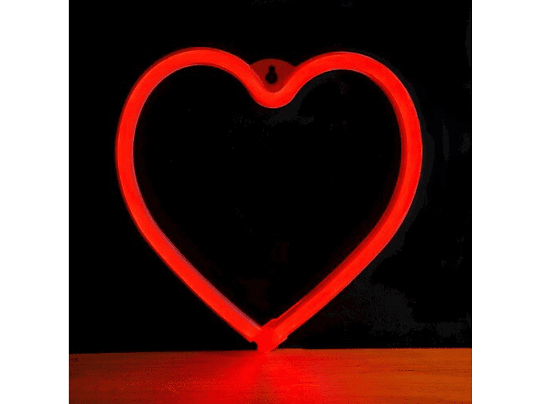 Neon FOREVER TF1 Serce Czerwony Bat + USB FLNEO7 – zdjęcie 2