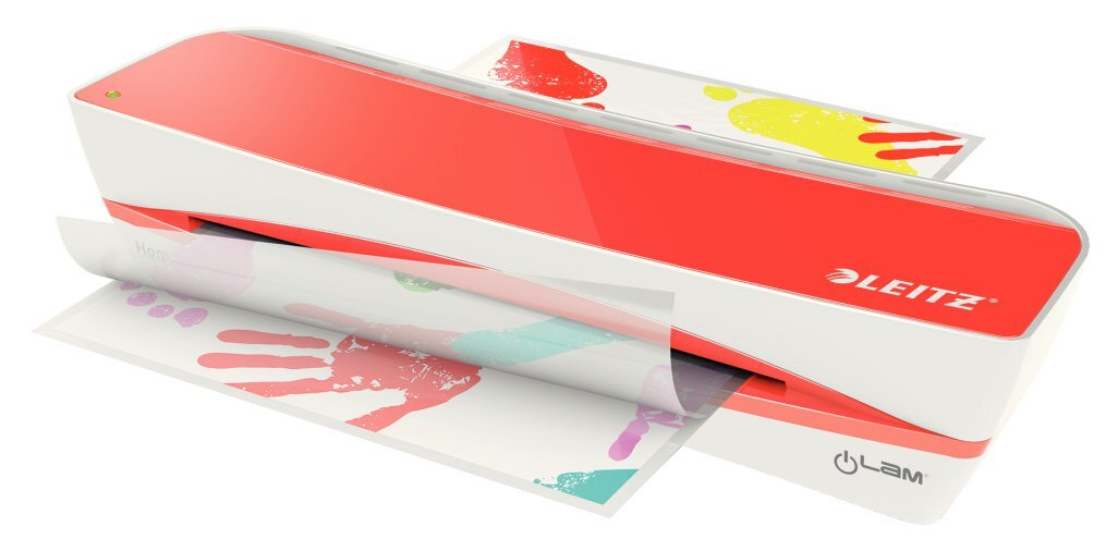 Laminator LEITZ iLAM Home A4 Czerwony