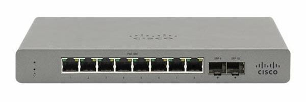 Przełącznik sieciowy CISCO Meraki Go GS110-8P-HW-EU