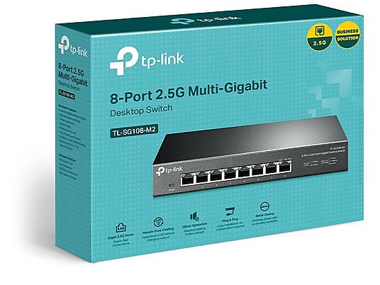 Przełącznik sieciowy TP-LINK TL-SG108-M2