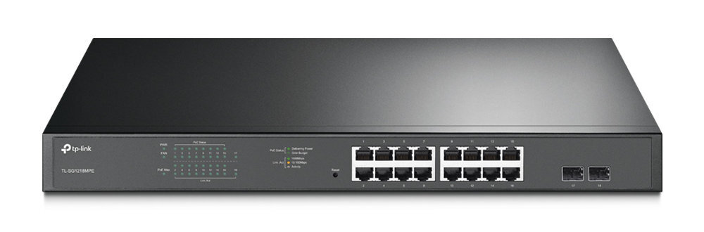 Przełącznik sieciowy TP-LINK TL-SG1218MPE
