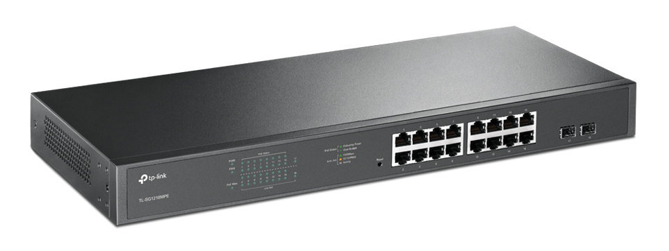 Przełącznik sieciowy TP-LINK TL-SG1218MPE