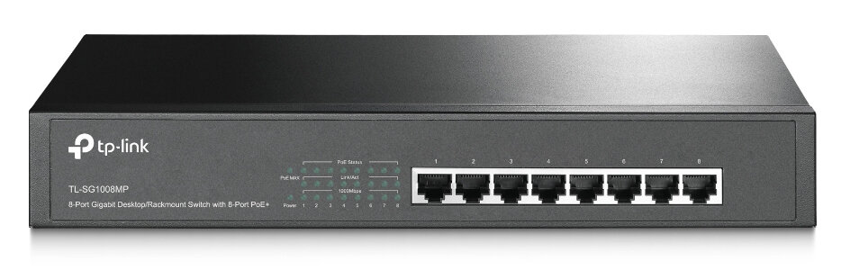 Przełącznik sieciowy TP-LINK TL-SG1008MP