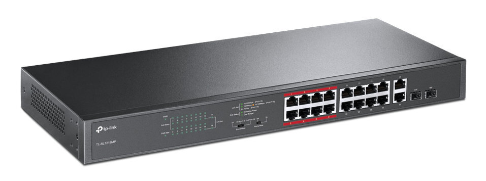 Przełącznik sieciowy TP-LINK TL-SL1218MP